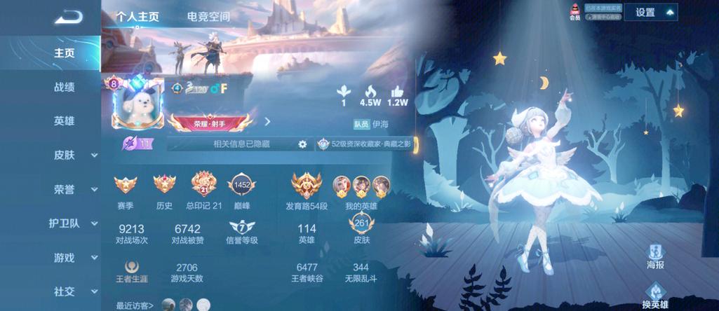 王者荣耀查看段位的权限