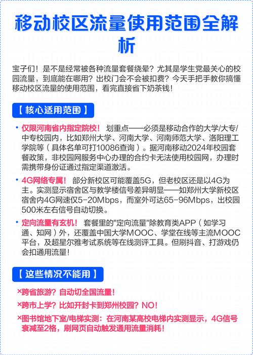 校园流量使用范围是什么