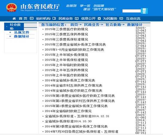 民政定期报告系统
