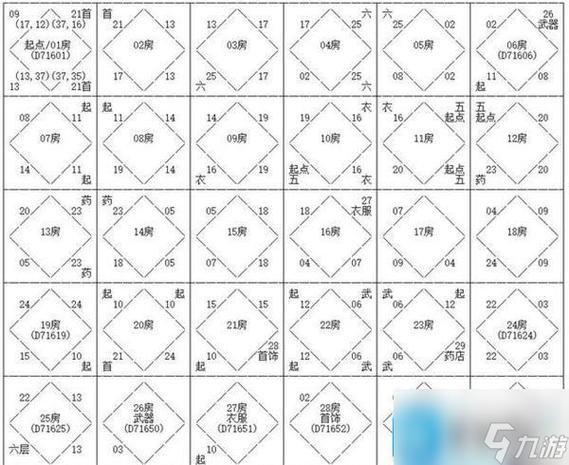 传奇石墓阵29个房间图解截图3