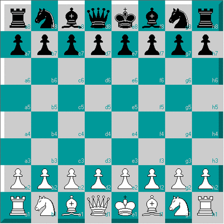 国际象棋8步必胜走法