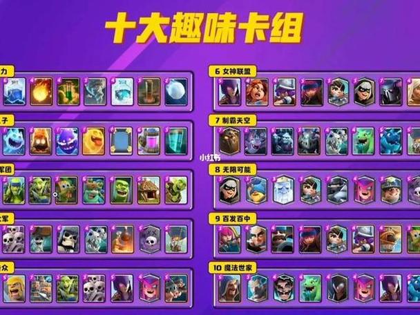 皇室战争2020卡组