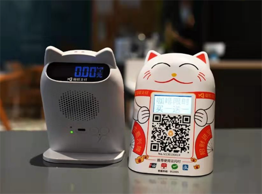智能收钱云音箱怎样用