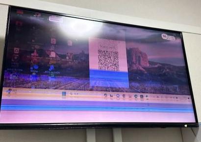 液晶电视有横纹是什么问题