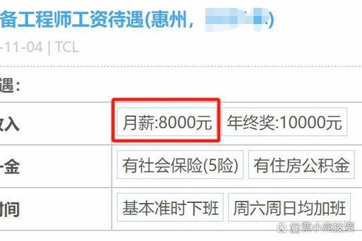TCL工资待遇