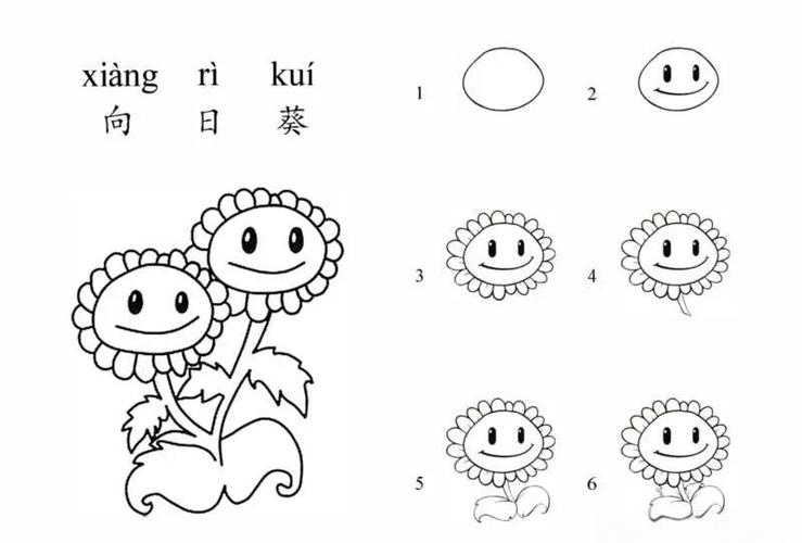 植物大战僵尸的植物和僵尸画画大全截图2