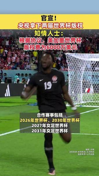 央视官宣拿下两届世界杯版权