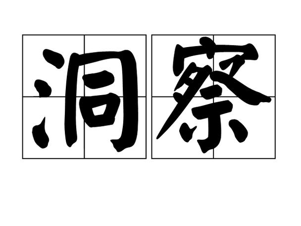 洞察的含义 洞察的含义