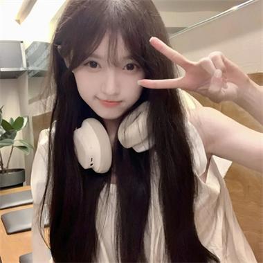 超温柔干净的女生头像