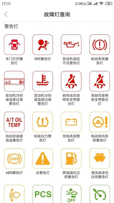 仪表盘黄灯亮什么原因