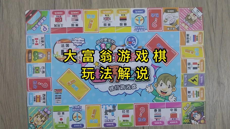 大富翁说明书图片