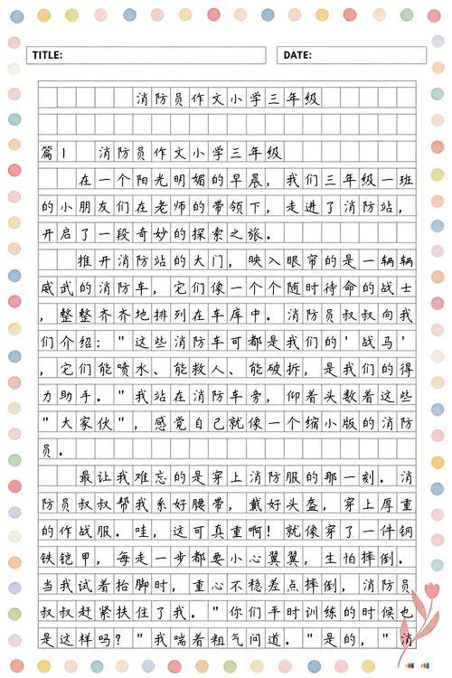 英雄作文三年级300字