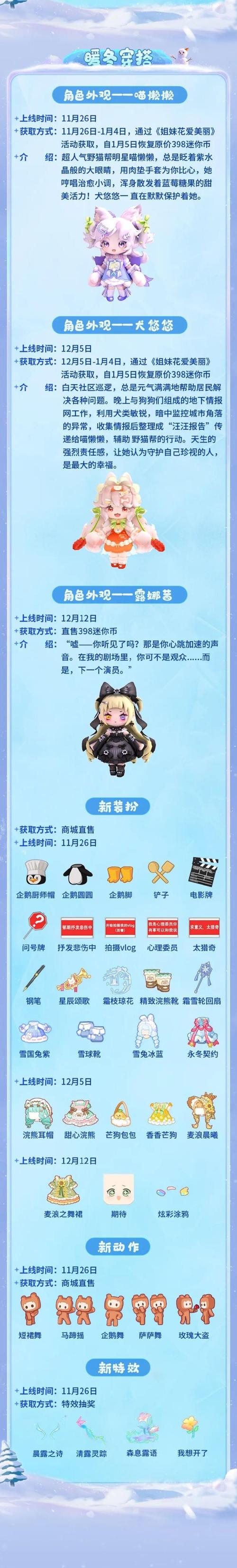 迷你世界最新更新内容