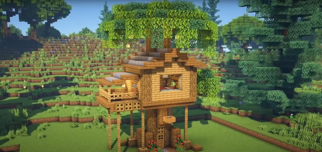 我的世界树屋建造大全