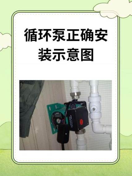 循环泵进水口和出水口示意图