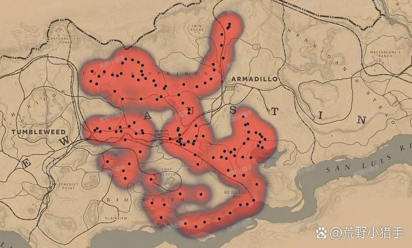 荒野大镖客2毒蜥蜴位置