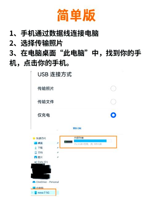 手机相片传电脑里怎么传送