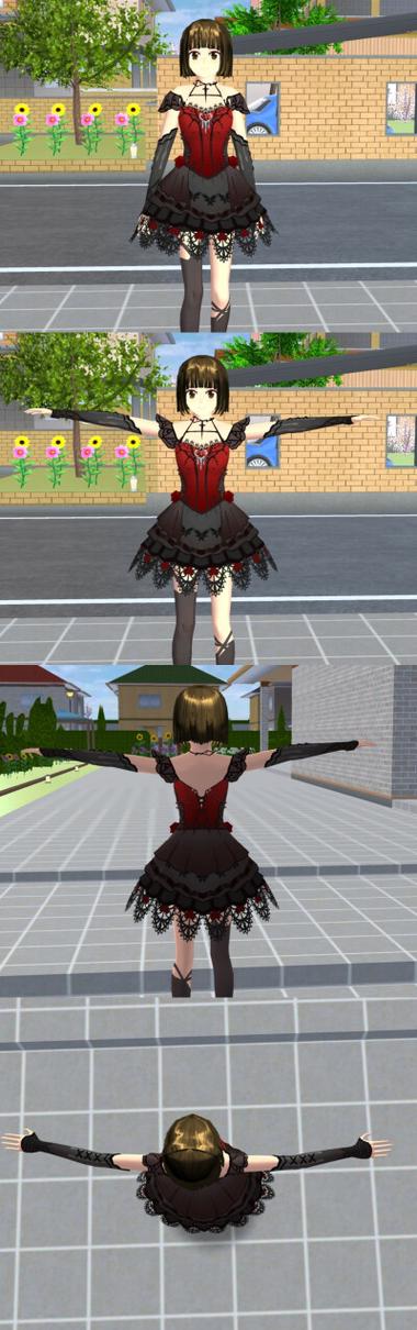 樱花校园模拟器换衣服截图2