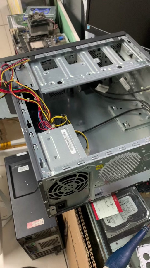 联想老机箱拆解视频