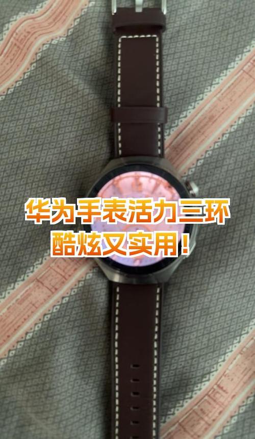 华为手表三环图解