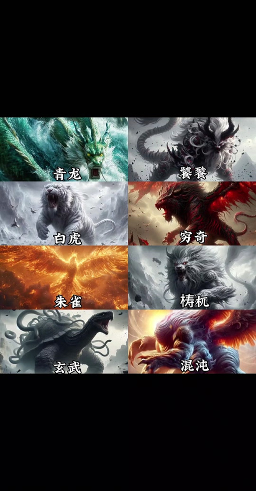 西方十大凶兽 西方十大凶兽