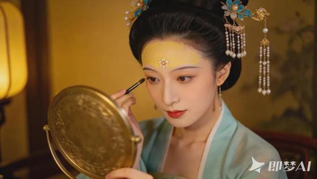 贴花黄是贴什么东西