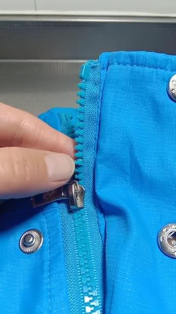 塑料拉锁掉牙最简单三个步骤