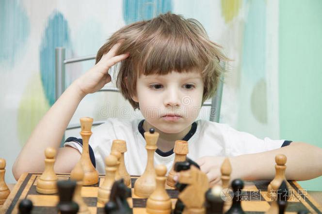 爱下棋的男孩一般智商