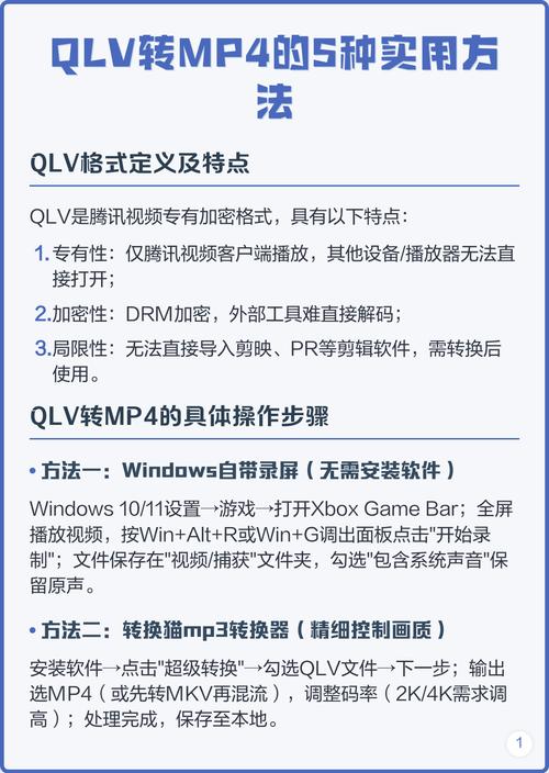 qlv怎么免费转换成mp4格式