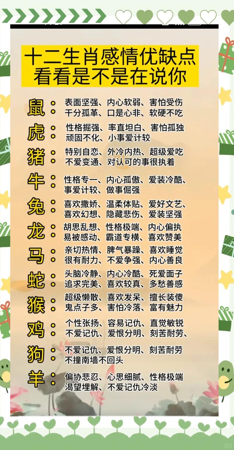 守权奴是十二生肖的男肖还是女肖