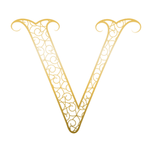 金色V
