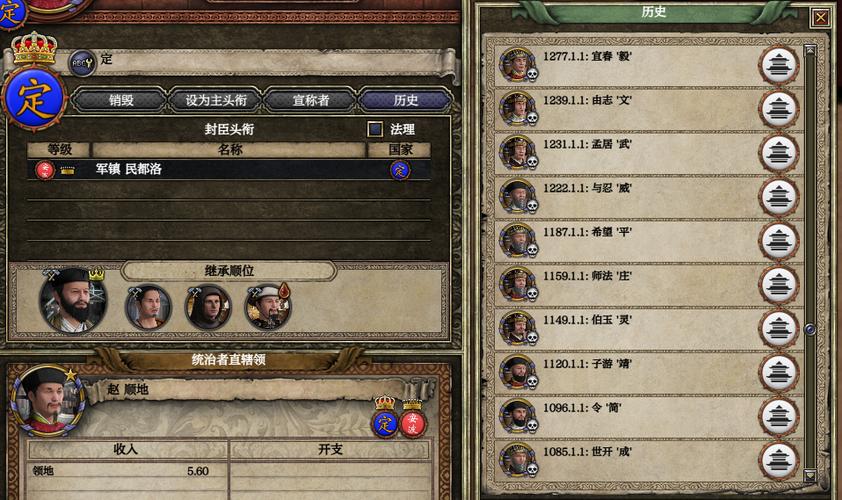 十字军之王2特质修改