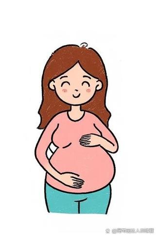 画孕妇妈妈