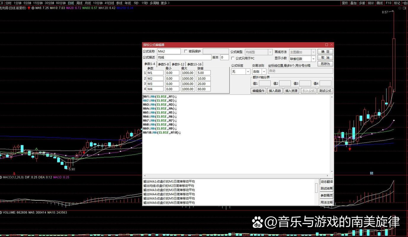 通达信软件怎样调出均线