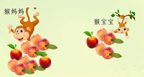 猴妈妈一共摘了多少个桃子