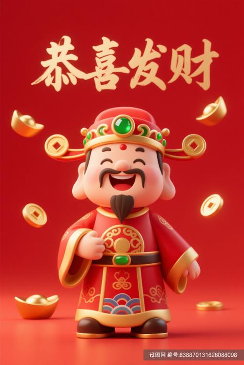 财神爷的图片大全高清