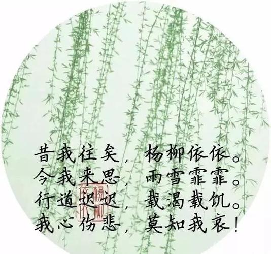 采薇杨柳依依