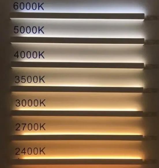 筒灯3000k 6000k区别