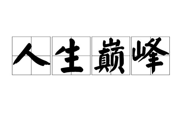 巅峰人生小说免费