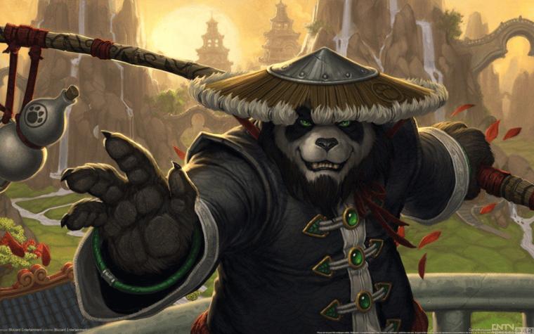 魔兽世界熊猫人高清图片