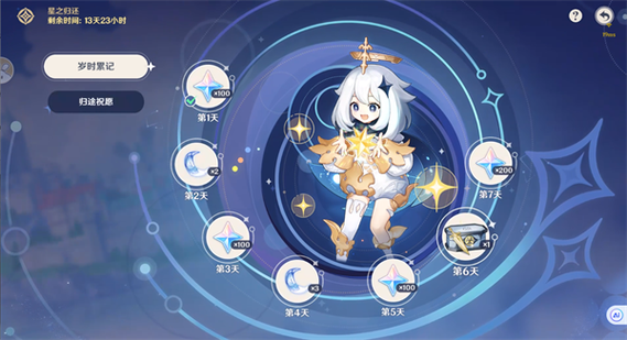 原神回归奖励