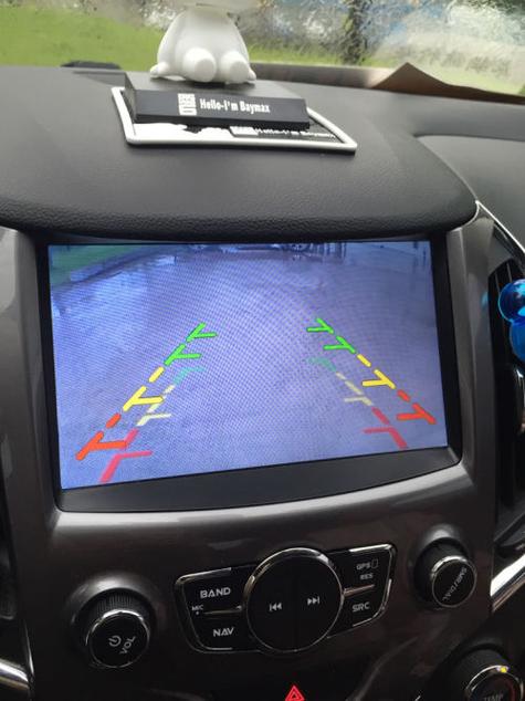 加装倒车摄像头不带辅助线