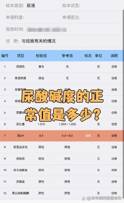 酸碱值多少是正常