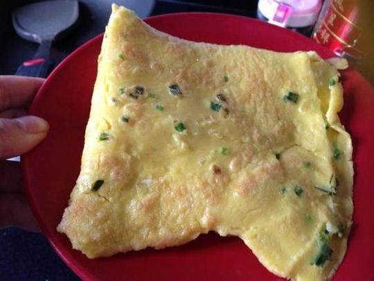 米粉鸡蛋饼