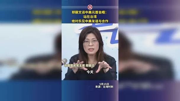 郑丽文谈中美元首会晤