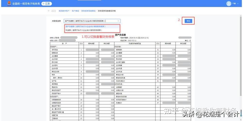 怎么在税务系统查资产负债表
