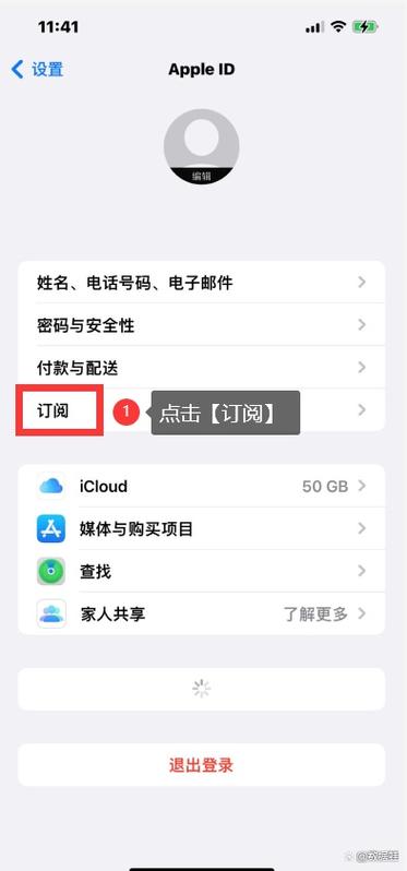 苹果11如何取消自动续费