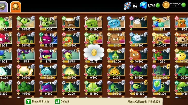 pvz2全植物999999满级存档破解截图2