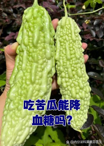 苦瓜能降血糖吗
