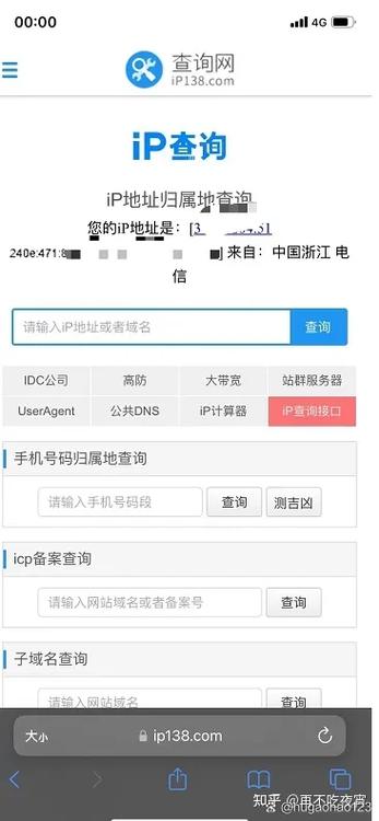 域名查询ip